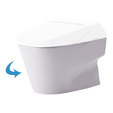 Click here to see Toto CT992CUMFG#01 Toto Neorest 700H Elongated Toilet Bowl, 1.0 GPF and 0.8 GPF, Universal Height, ADA-Compliant, Cotton White - CT992CUMFG#01 