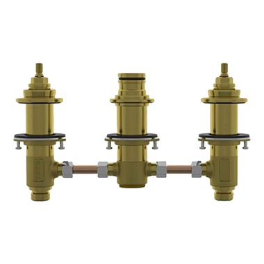 Click here to see Toto TBMT2 Toto TBMT2 3-Hole Roman Tub Filler Rough-in Valve, 1/2