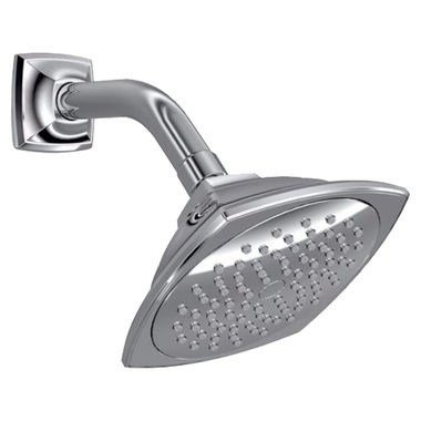 Click here to see Toto TS301AL61#PN TOTO Traditional Collection Series B 5in Round Single-Spray Shower Head with Rubber Nozzles, 2.0 GPM, Polished Nickel - TS301AL61#PN