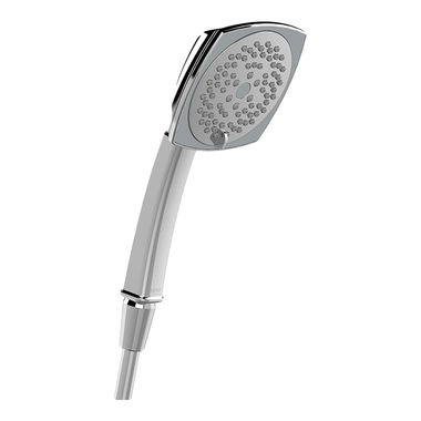 Click here to see Toto TS301FL55#CP TOTO Traditional Collection Series B 4in Multi-Spray Hand Shower with Rubber Nozzles, 2.0 GPM, Polished Chrome - TS301FL55#CP