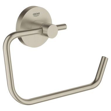 Click here to see Grohe 40689EN0 Grohe 40689EN0 Essentials Toilet Paper Holder - Brushed Nickel