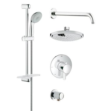 Click here to see Grohe 35051000 Grohe 35051000 GrohFlex Shower Set - StarLight Chrome