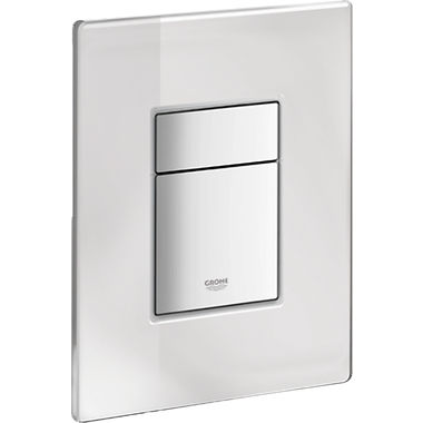 Click here to see Grohe 389160A0 Grohe 389160A0 Skate Wall Plate - Mirror Glass