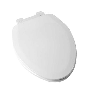 Click here to see Jones Stephens C014WDS00 Jones Stephens C014WDS00 White - Ez Close Elongated Wood Toilet Seat