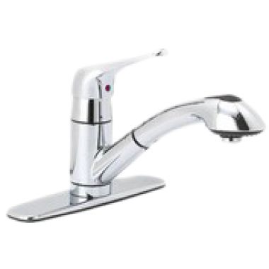 Click here to see Matco-Norca PA-150C Matco Faucet PA-150C Portia Single Handle Kitchen Pull-Out Faucet