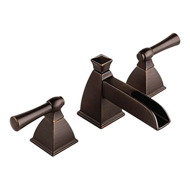 Click here to see Brizo 65345LF-RB Brizo 65345LF-RB Vesi Two-Handle Widespread Bathroom Faucet, Channel Spout, Venetian Bronze