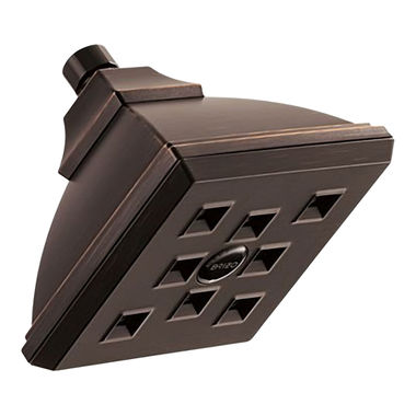 Click here to see Brizo 87340-RB Brizo Vesi 5in H2Okinetic Raincan Showerhead, Single-Function, 1.75 GPM, Venetian Bronze - 87340-RB