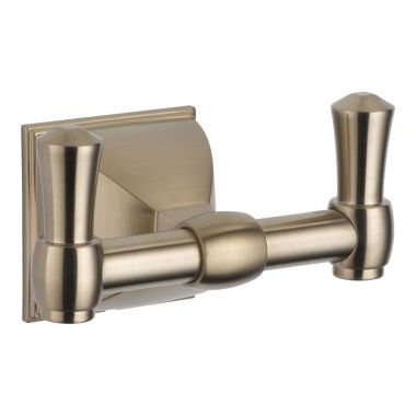 Click here to see Brizo 693540-BN Brizo 693540-BN Brushed Nickel Vesi Double Robe Hook