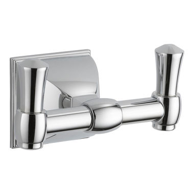 Click here to see Brizo 693540-PC Brizo 693540-PC Polished Chrome Vesi Double Robe Hook