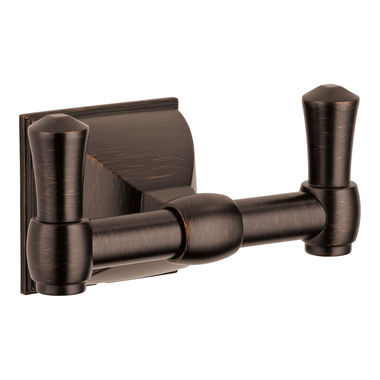 Click here to see Brizo 693540-RB Brizo Vesi Double Robe Hook, Venetian Bronze - 693540-RB 