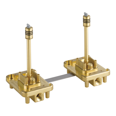 Click here to see Brizo R70200 Brizo Two-Handle Freestanding Floor-Mounted Tub Filler Rough-In Valve, 1/2