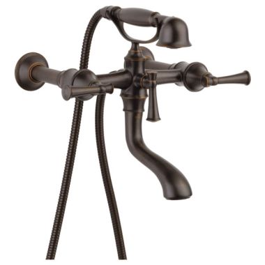 Click here to see Brizo RP73764RB Brizo RP73764RB Traditional Wall Mounted Tub Filler Unions