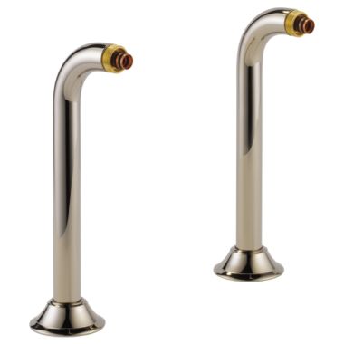 Click here to see Brizo RP73765PN Brizo RP73765PN Traditional Deck Mounted Tub Filler Risers, Polished Nickel