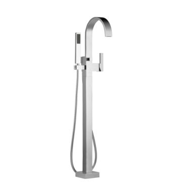 Click here to see Brizo T70180-PC Brizo Siderna Single-Handle Freestanding Tub Filler with 1.75 GPM Hand Shower, 1-Hole, Lever Handle, ADA, Polished Chrome - T70180-PC