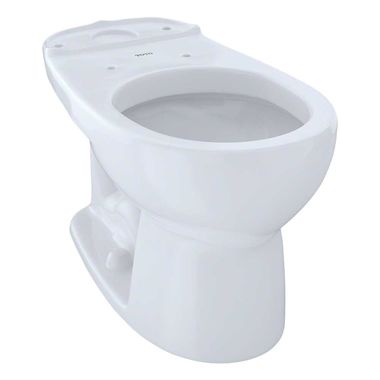 Click here to see Toto C743E#01 Toto Eco Drake Round Toilet Bowl Only, Cotton White - C743E#01