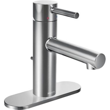 Click here to see Moen 6190HC Moen 6190HC Align Chrome One-Handle High Arc Bathroom Faucet