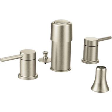 Click here to see Moen T5191BN Moen T5191BN Align Brushed Nickel Two-Handle Bidet Faucet
