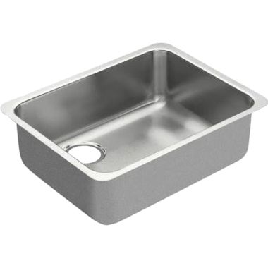 Click here to see Moen G18195L Moen G18195L 1800 Series Stainless Steel 18 Gauge Single Bowl Sink