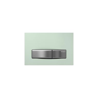 Click here to see Geberit 115.788.SE.5 Geberit 115.788.SE.5 Green Satin Glass Actuator Plate For In Wall Tank