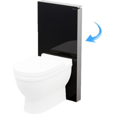 Click here to see Geberit 131.144.SG.1 Geberit 131.144.SG.1 Black Monolith System for Floor-Standing Toilets