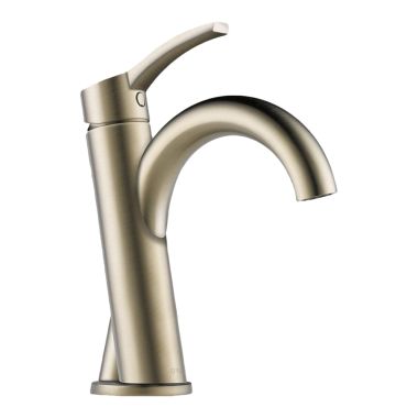Click here to see Brizo 65075LF-BN Brizo Odin Single-Handle Brilliance Brushed Nickel Bathroom Faucet, 1.5 GPM, Single-Hole, Ceramic Disk Cartridge, Less Drain - 65075LF-BN