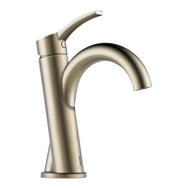 Click here to see Brizo 65975LF-BN Brizo Odin One-Handle Brilliance Brushed Nickel Bathroom Faucet with SmartTouchPlus, 1.5 GPM, Single-Hole, Less Drain - 65975LF-BN
