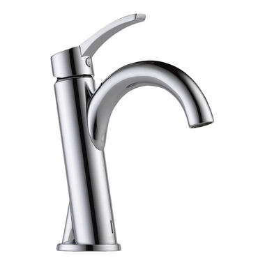 Click here to see Brizo 65975LF-PC Brizo Odin One-Handle Deck-Mount Polished Chrome Bathroom Faucet with SmartTouchPlus, 1.5 GPM, Single-Hole, Less Drain - 65975LF-PC