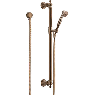 Click here to see Brizo 85710-BZ Brizo 85710-BZ Brushed Bronze Baliza Single Function Hand Shower Package