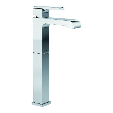 Click here to see Delta 767LF Delta Ara Angular Spout Chrome Vessel Lavatory Faucet with 6-7/16
