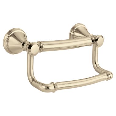 Click here to see Delta 41350-PN Delta Décor Assist Traditional Toilet Paper Holder with Assist Bar, ADA-Compliant, Polished Nickel - 41350-PN