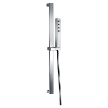 Click here to see Delta 51567 Delta Ara Single-Setting Hand Shower with Slide Bar, H2Okinetic, Self-Cleaning, 1.75 GPM, Chrome - 51567