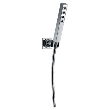 Click here to see Delta 55567 Delta Ara H2Okinetic Single-Setting Adjustable Wall Mount Hand Shower, Chrome - 55567