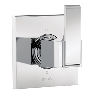 Click here to see Delta T11967 Delta Ara 6-Function Diverter Valve Trim, Lever Handle, 3-Port, Polished Chrome - T11967