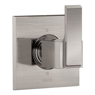 Click here to see Delta T11967-SS Delta Ara 6-Function Diverter Valve Trim, Lever Handle, 3-Port, Stainless Steel - T11967-SS