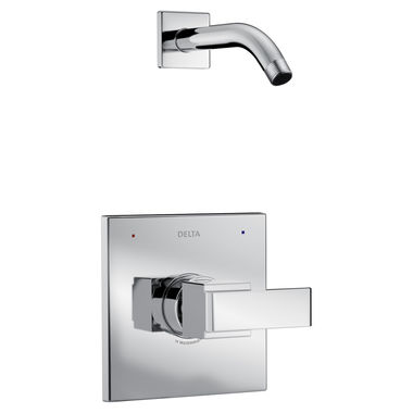 Click here to see Delta T14267-LHD Delta Ara Monitor 14 Series Pressure-Balanced Shower Faucet, Single-Handle, Lever Handle, Less Showerhead, Chrome - T14267-LHD