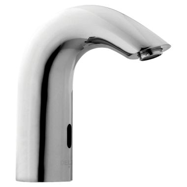 Click here to see Delta DEMD-101LF Delta DEMD-101LF HDF Electronic Lavatory Faucet, Cold or Pre-Mixed, Infrared, Chrome