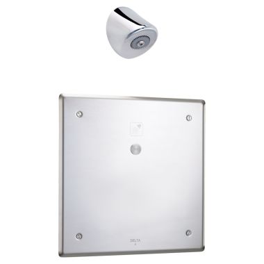 Click here to see Delta 860T178 Delta 860T178 TECK Electronic Push Button Shower, Forged, Vandal Resistant, 10