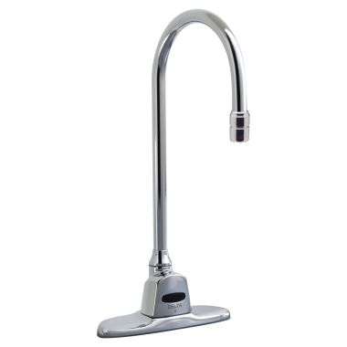 Click here to see Delta 1500T3428TR Delta 1500T3428TR TECK Electronic Deckmount Faucet Trim Only, Hardwire, R5 Spout w/ 4