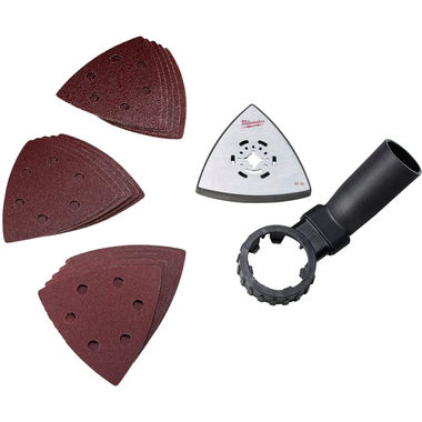 Click here to see Milwaukee 49-90-2400 Milwaukee 49-90-2400 M18 Multi-tool Dust Extraction Kit