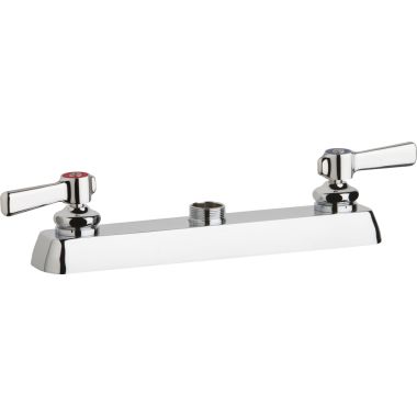 Click here to see Chicago Faucet W8D-LES369AB Chicago W8D-LES369AB Hot and Cold Water Workboard Sink Faucet
