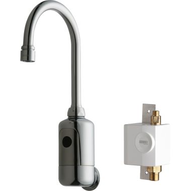 Click here to see Chicago Faucet 116.934.AB.1 Chicago 116.934.AB.1 HyTronic Gooseneck Sink Faucet with Sensor