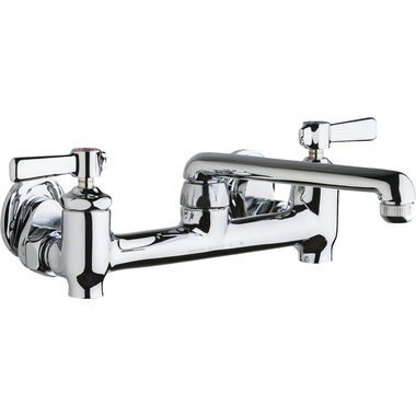 Click here to see Chicago Faucet 640-S6E1-369YAB Chicago 640-S6E1-369YAB Water Sink Faucet with Supply Stops