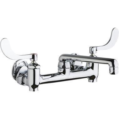 Click here to see Chicago Faucet 640-S6E35-317YAB Chicago 640-S6E35-317YAB Water Sink Faucet with Supply Stops
