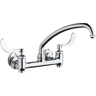 Click here to see Chicago Faucet 640-L9E1-317YAB Chicago 640-L9E1-317YAB Water Sink Faucet with Supply Stops