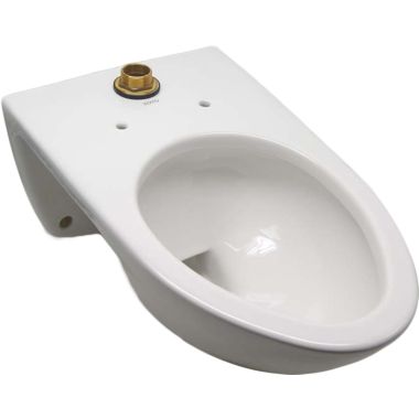 Click here to see Toto CT708E#01 Toto CT708E Cotton White Commercial Flushometer HET Bowl Only, 1.28 GPF ADA