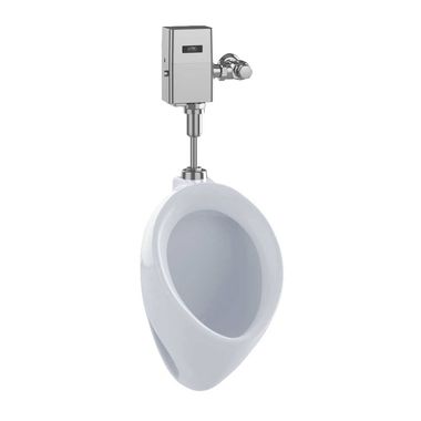 Click here to see Toto UT104E#01 Toto Commercial Washout High Efficiency Urinal, 0.5 GPF, ADA, Cotton White - UT104E#01