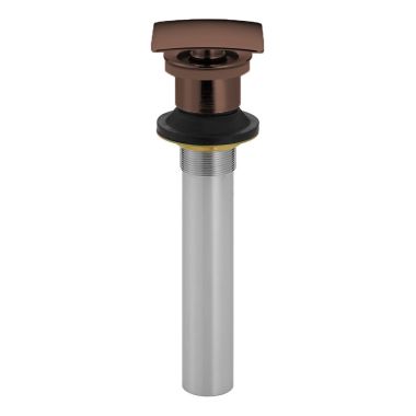 Click here to see Delta 72174-RB Delta 72174-RB Venetian Bronze Push Pop-Up Drain Less Overflow
