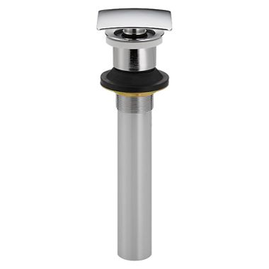 Click here to see Delta 72174-SS Delta 72174-SS Brilliance Stainless Push Pop-Up Drain Less Overflow