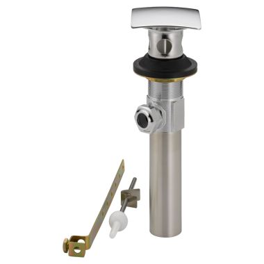 Click here to see Delta 72177-SS Delta 72177-SS Brilliance Square Stainless Pop-Up Drain Assembly