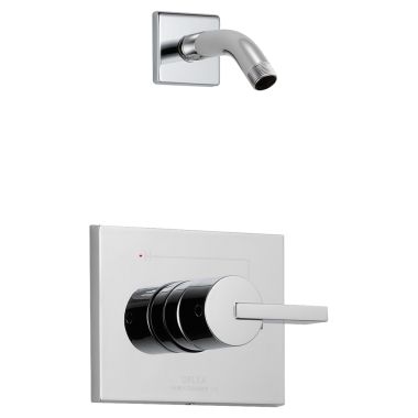 Click here to see Delta T14253-LHD Delta Vero Monitor 14 Series Pressure-Balanced Single-Handle Shower Faucet, Lever Handle, ADA, Less Showerhead, Chrome - T14253-LHD